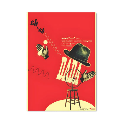 Poster Dada dans le Chaos