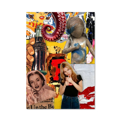 Poster Collision Dada