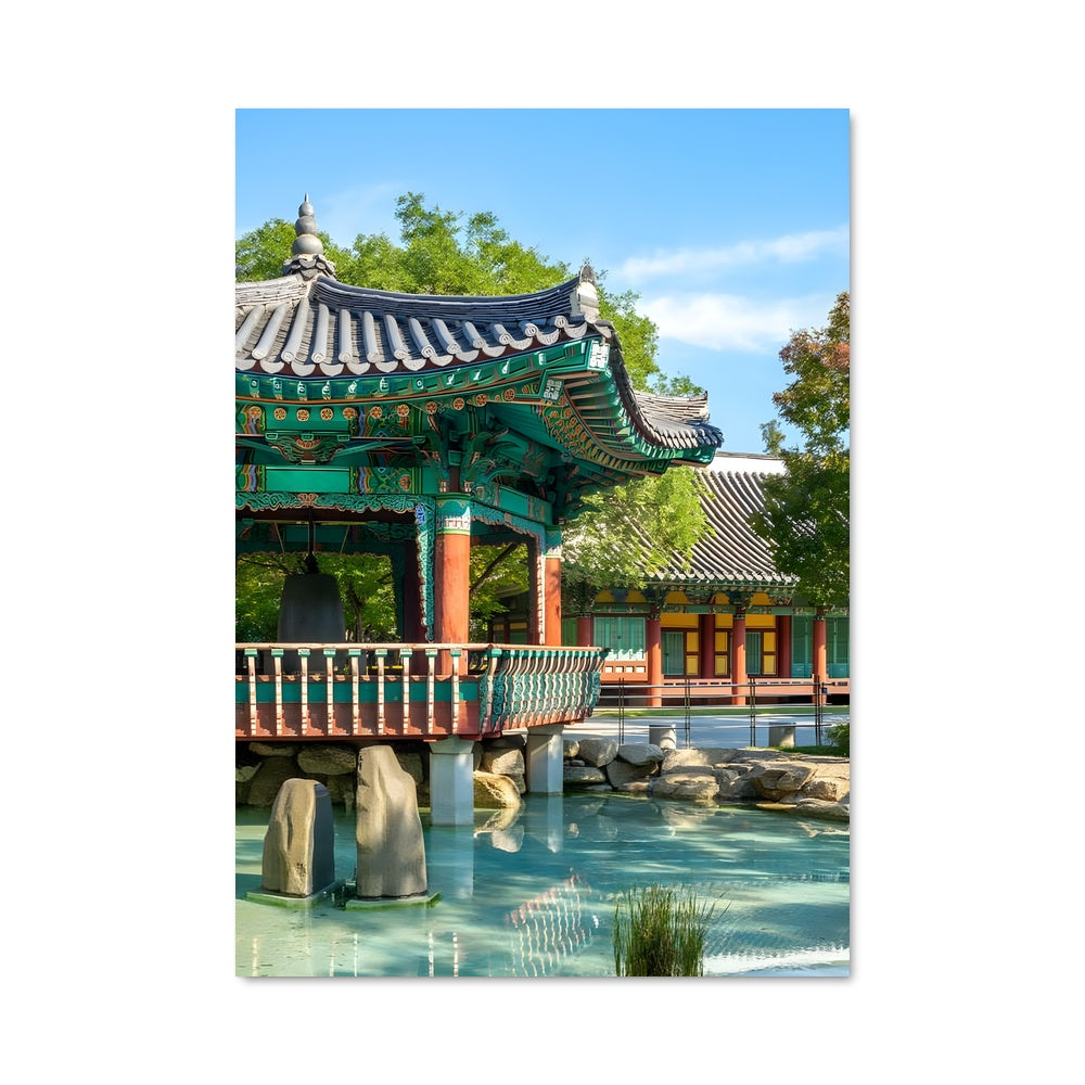 Poster Jardin Chinois