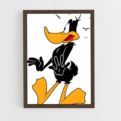 ap-daffy duck-1 cadre Bois foncé