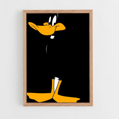 ap-daffy duck-2 cadre Bois clair