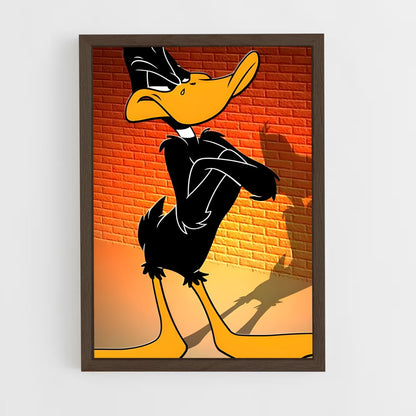 ap-daffy duck-6 cadre Bois foncé