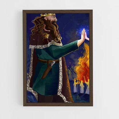 ap-dagda-1 cadre Bois foncé