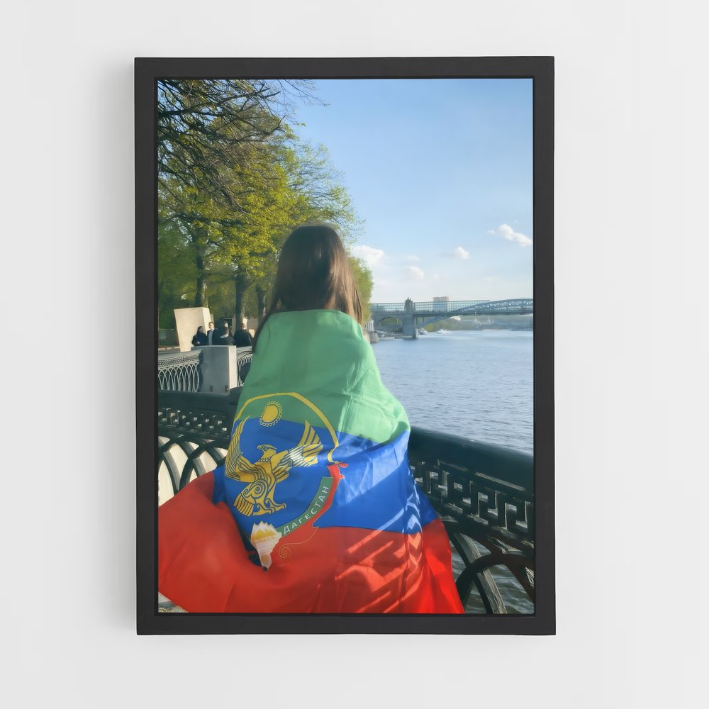 ap-dagestan flag-2 cadre Noir