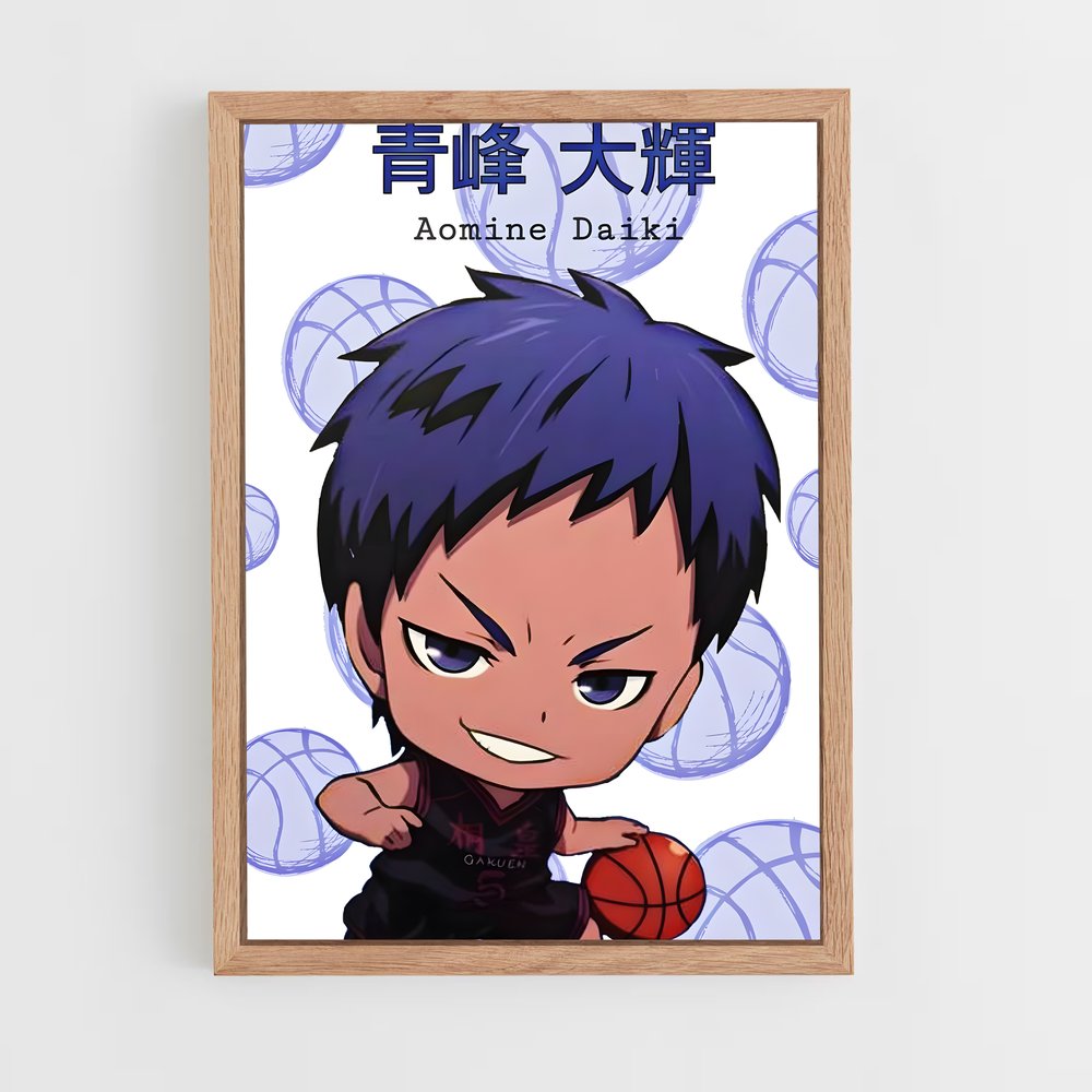 ap-daiki aomine-4 cadre Bois clair