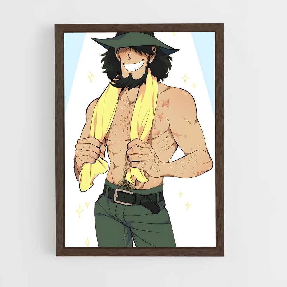 ap-daisuke jigen-3 cadre Bois foncé