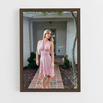 ap-daisy keech-2 cadre Bois foncé