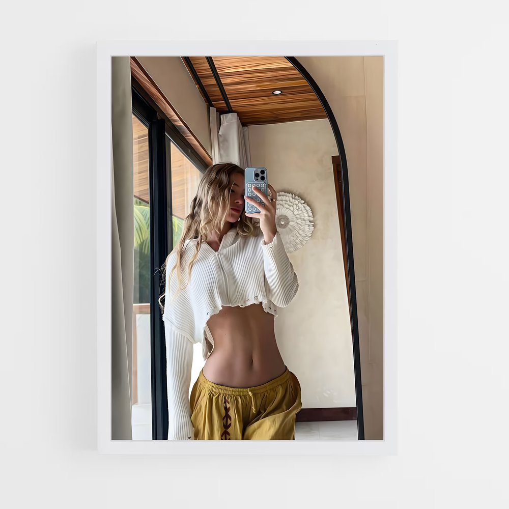 ap-daisy keech-8 cadre Blanc