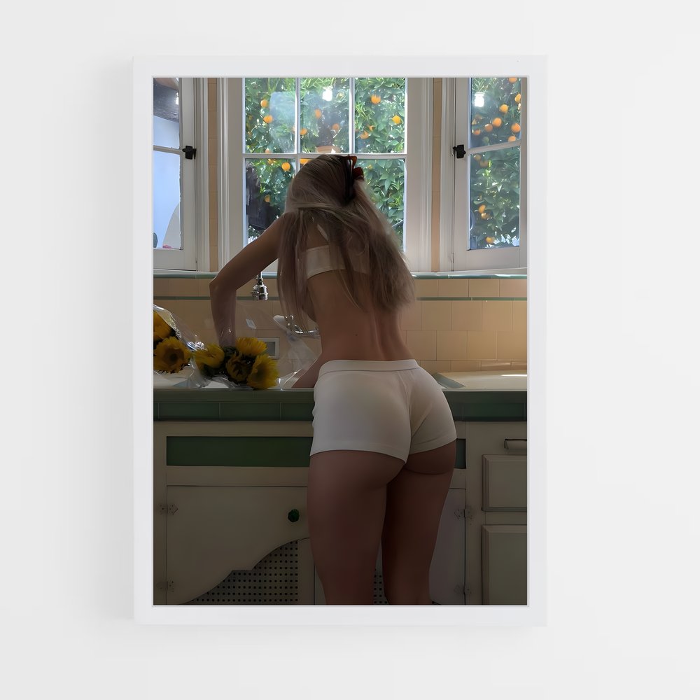 ap-daisy keech-9 cadre Blanc