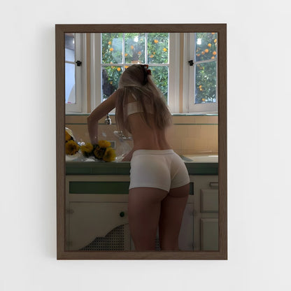 ap-daisy keech-9 cadre Bois foncé