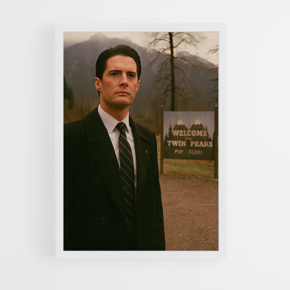ap-dale cooper-3 cadre Blanc