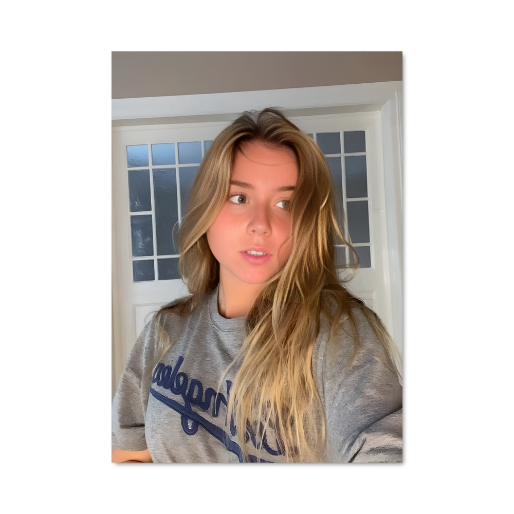 Poster Blonde Éthérée