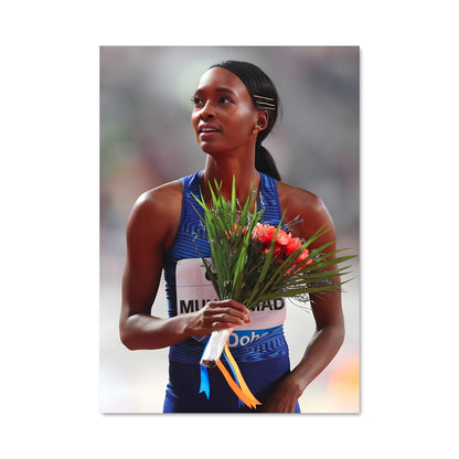 Poster Médaille de Fleurs