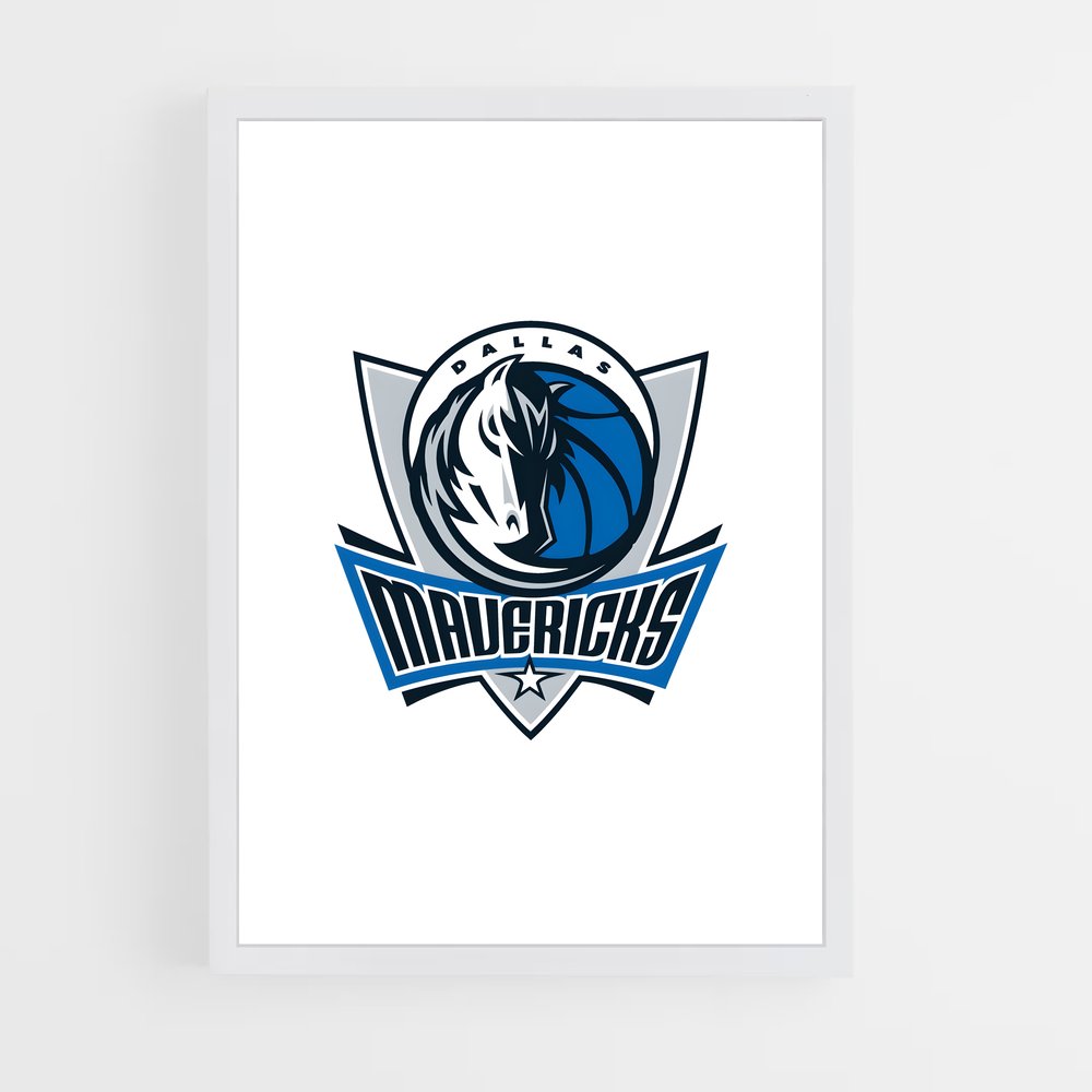 ap-dallas mavericks-5 cadre Blanc