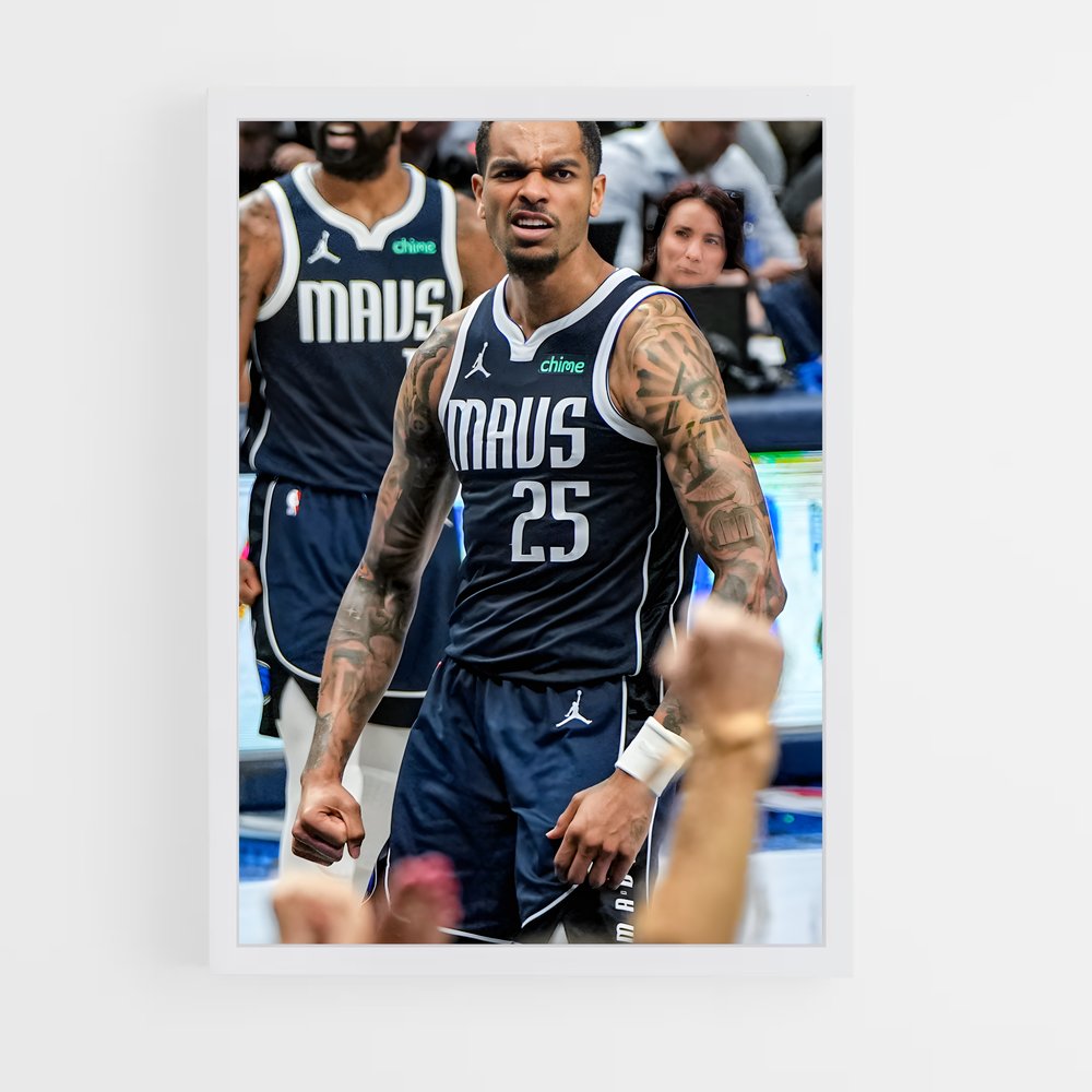ap-dallas mavericks-8 cadre Blanc