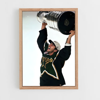 ap-dallas stars-3 cadre Bois clair
