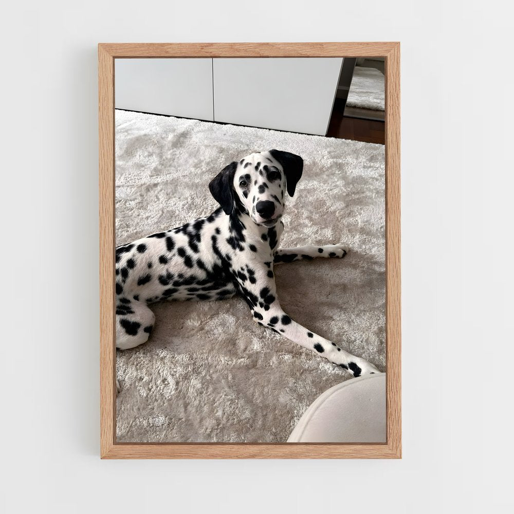 ap-dalmatian-1 cadre Bois clair