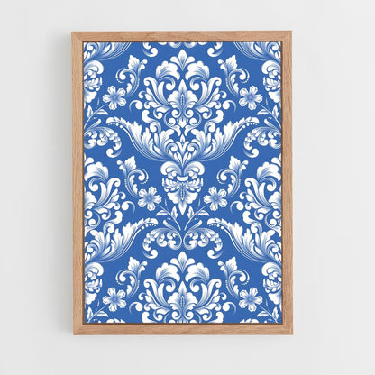 ap-damask-4 cadre Bois clair