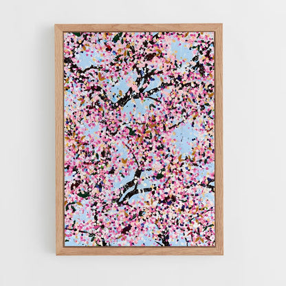 ap-damien hirst-1 cadre Bois clair