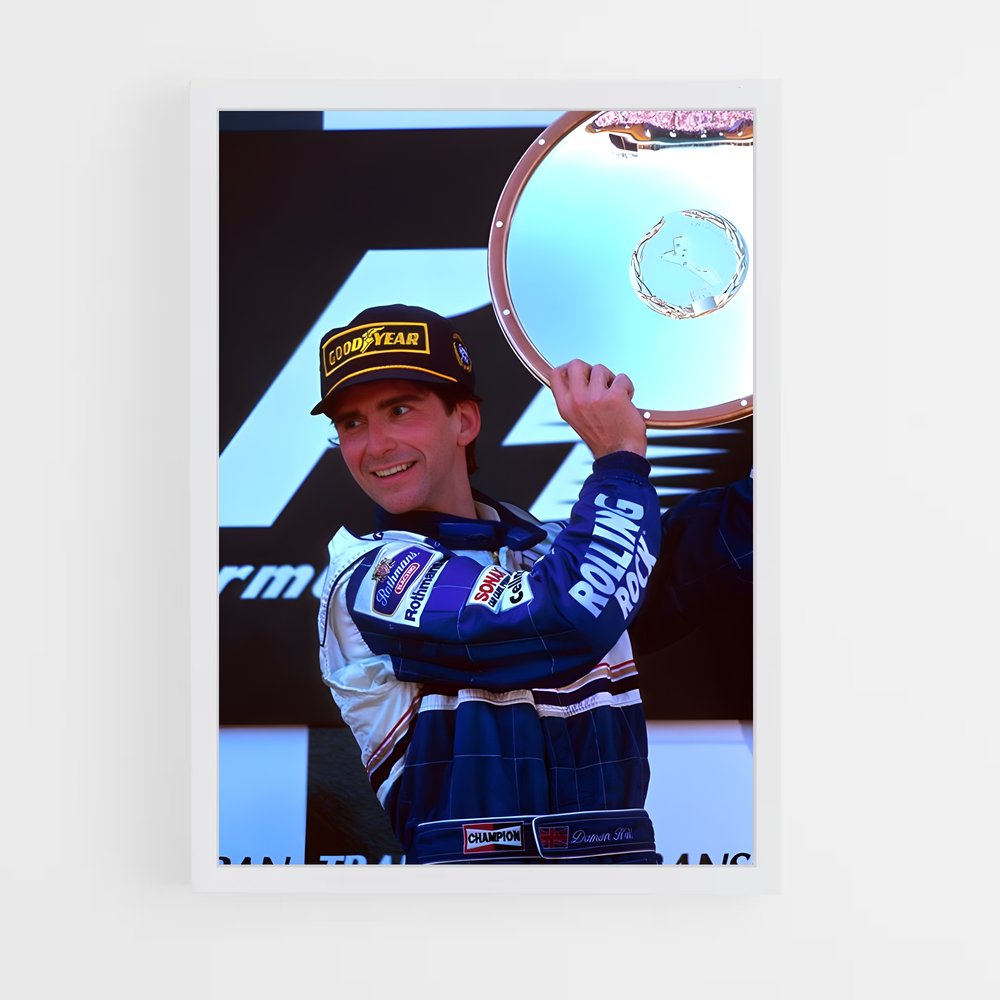 ap-damon hill-10 cadre Blanc