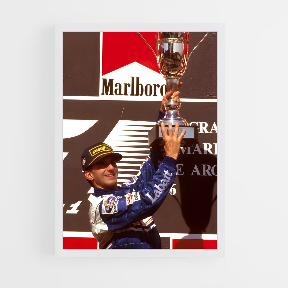 ap-damon hill-4 cadre Blanc