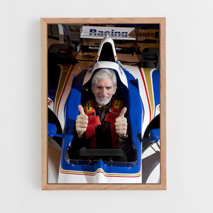 ap-damon hill-9 cadre Bois clair