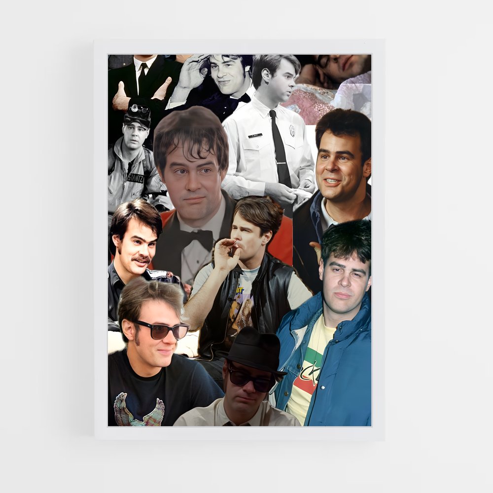 ap-dan aykroyd-3 cadre Blanc