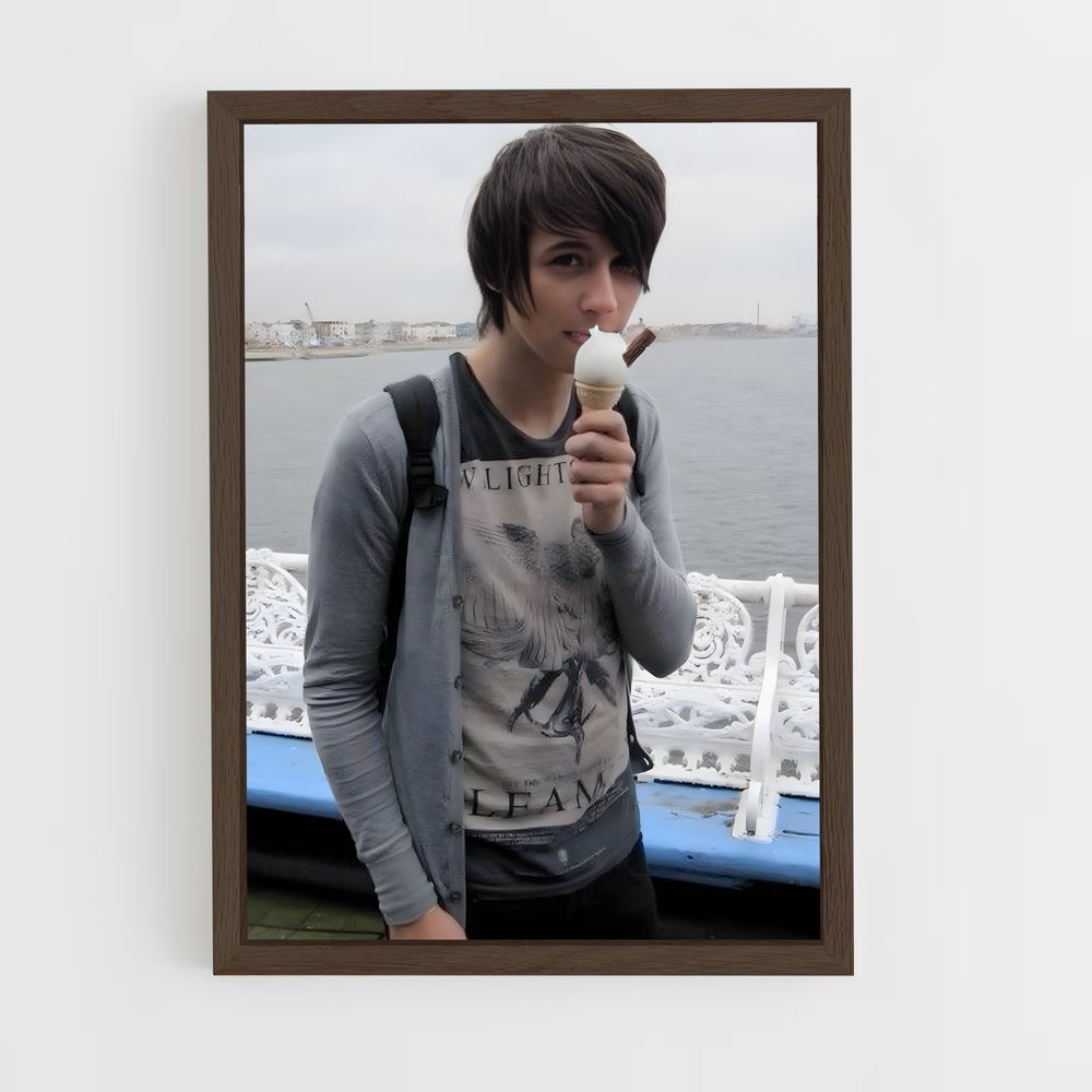 ap-dan howell-4 cadre Bois foncé