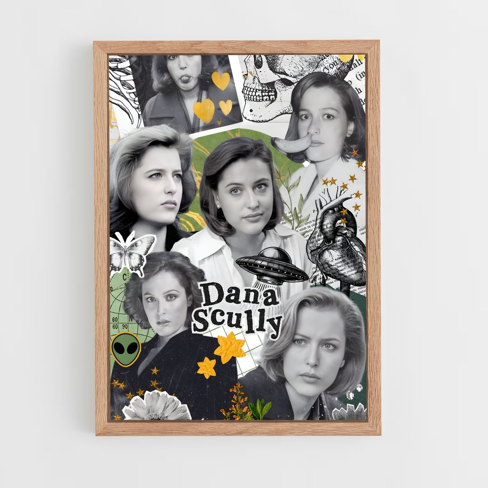 ap-dana scully-3 cadre Bois clair