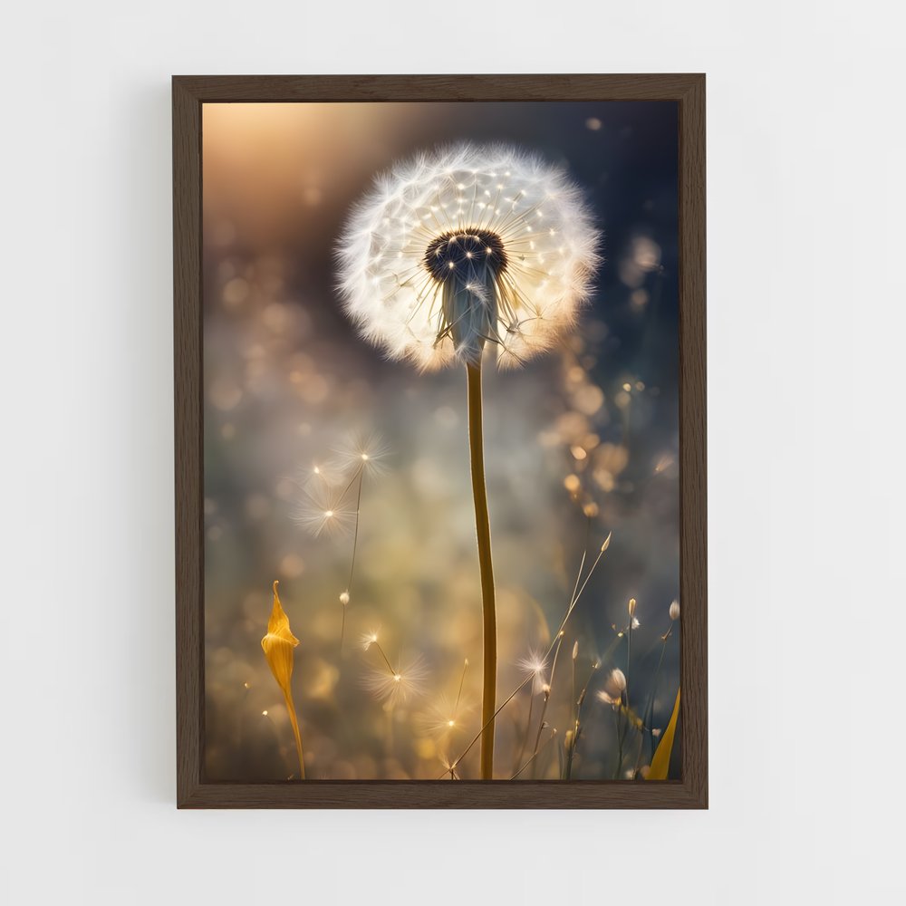 ap-dandelion-14 cadre Bois foncé