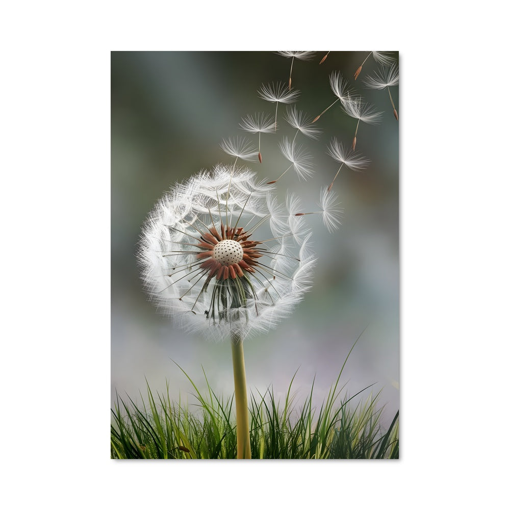 Poster Souffle de Pissenlit