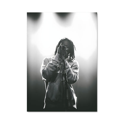 Poster Mic and Vibes