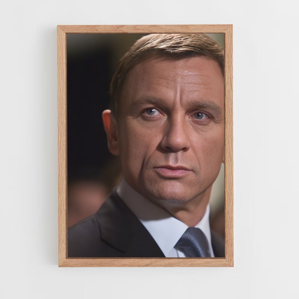 ap-daniel craig-1 cadre Bois clair
