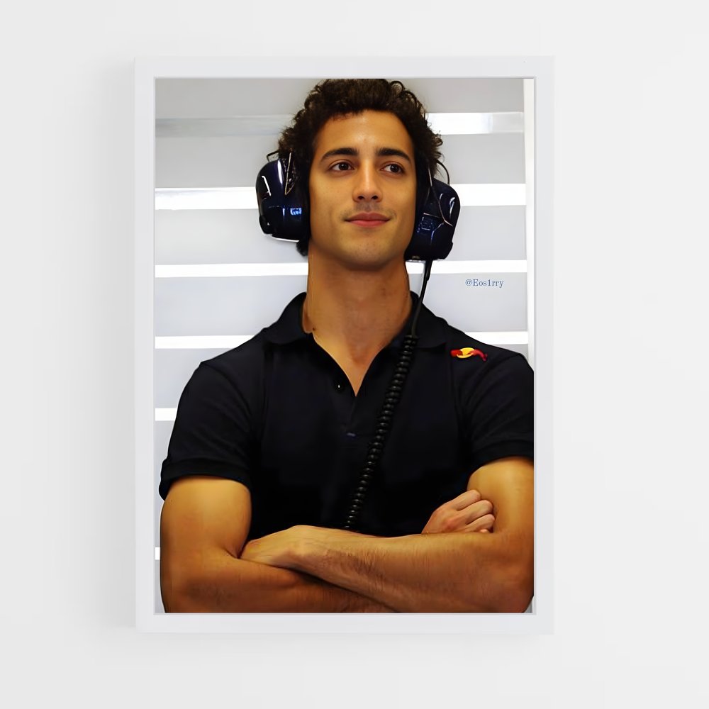 ap-daniel ricciardo-2 cadre Blanc