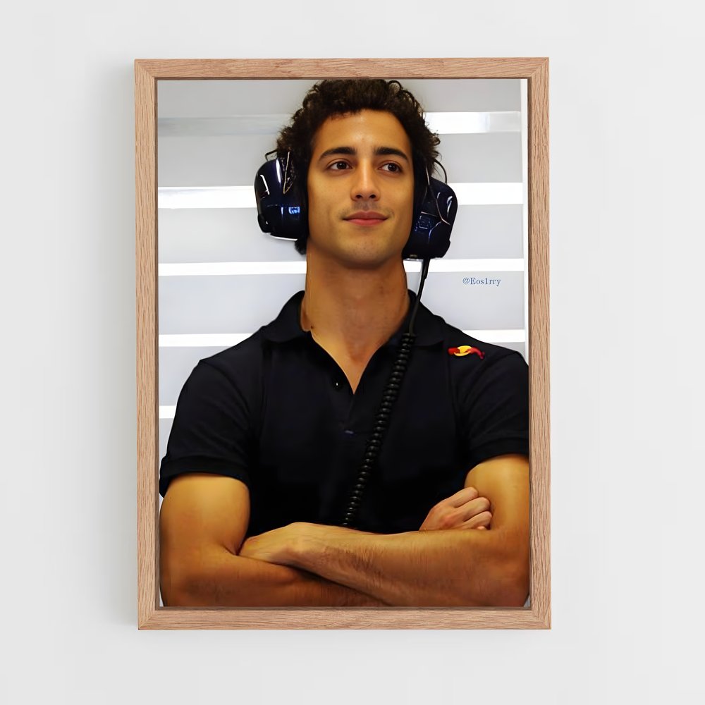 ap-daniel ricciardo-2 cadre Bois clair