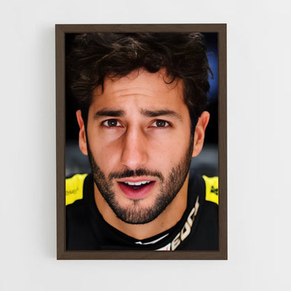 ap-daniel ricciardo-4 cadre Bois foncé