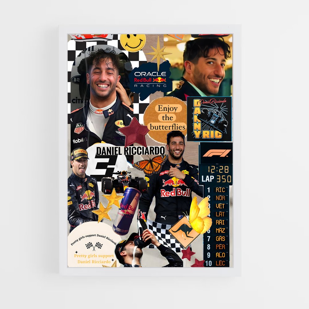 ap-daniel ricciardo-6 cadre Blanc
