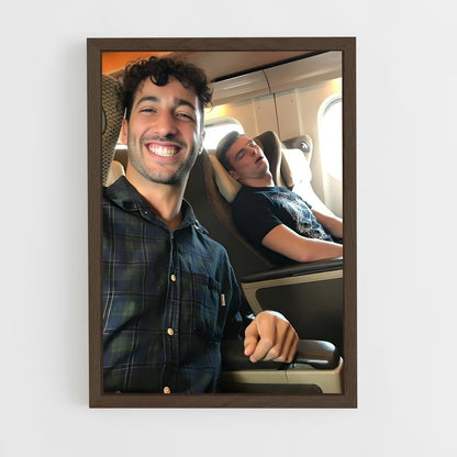 ap-daniel ricciardo-7 cadre Bois foncé