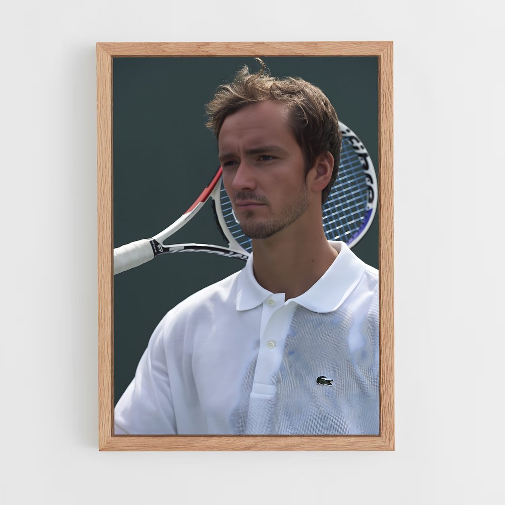 ap-daniil medvedev-1 cadre Bois clair