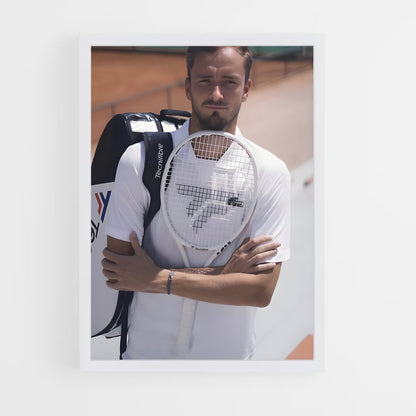 ap-daniil medvedev-2 cadre Blanc
