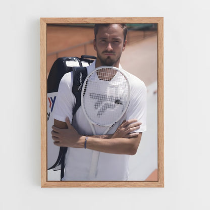 ap-daniil medvedev-2 cadre Bois clair