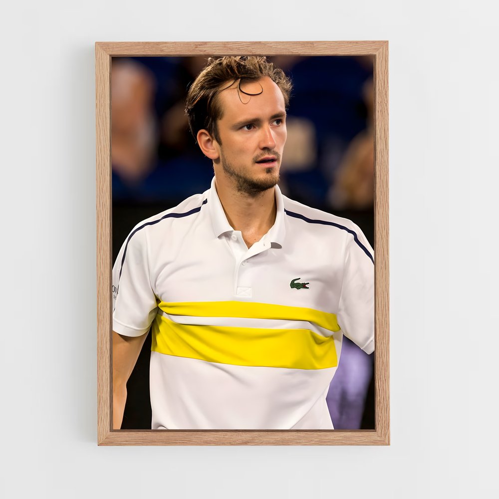 ap-daniil medvedev-3 cadre Bois clair