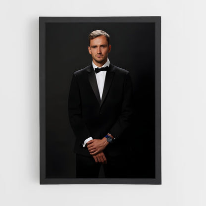 ap-daniil medvedev-4 cadre Noir
