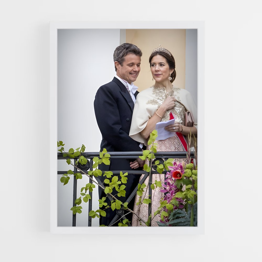 ap-danish royal family-7 cadre Blanc