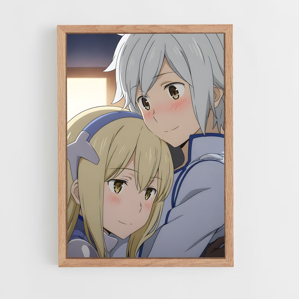 ap-danmachi-6 cadre Bois clair