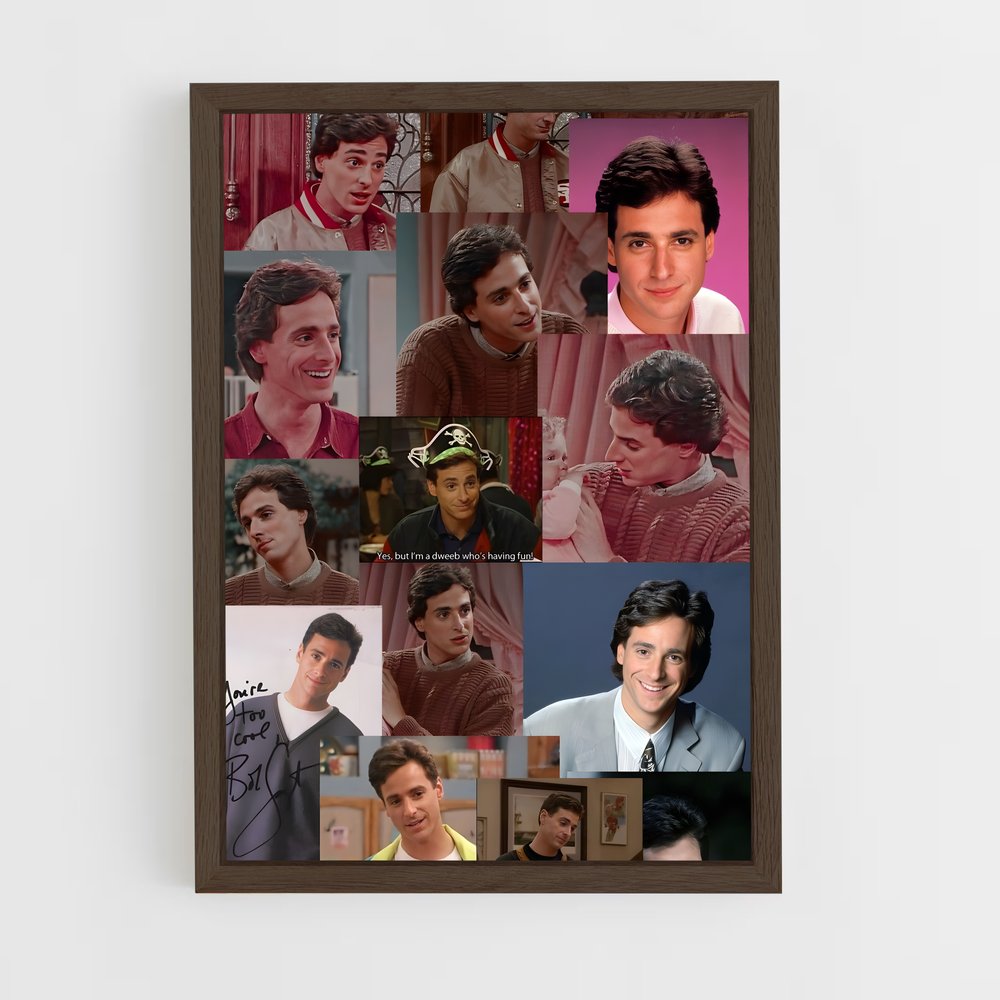 ap-danny tanner-1 cadre Bois foncé