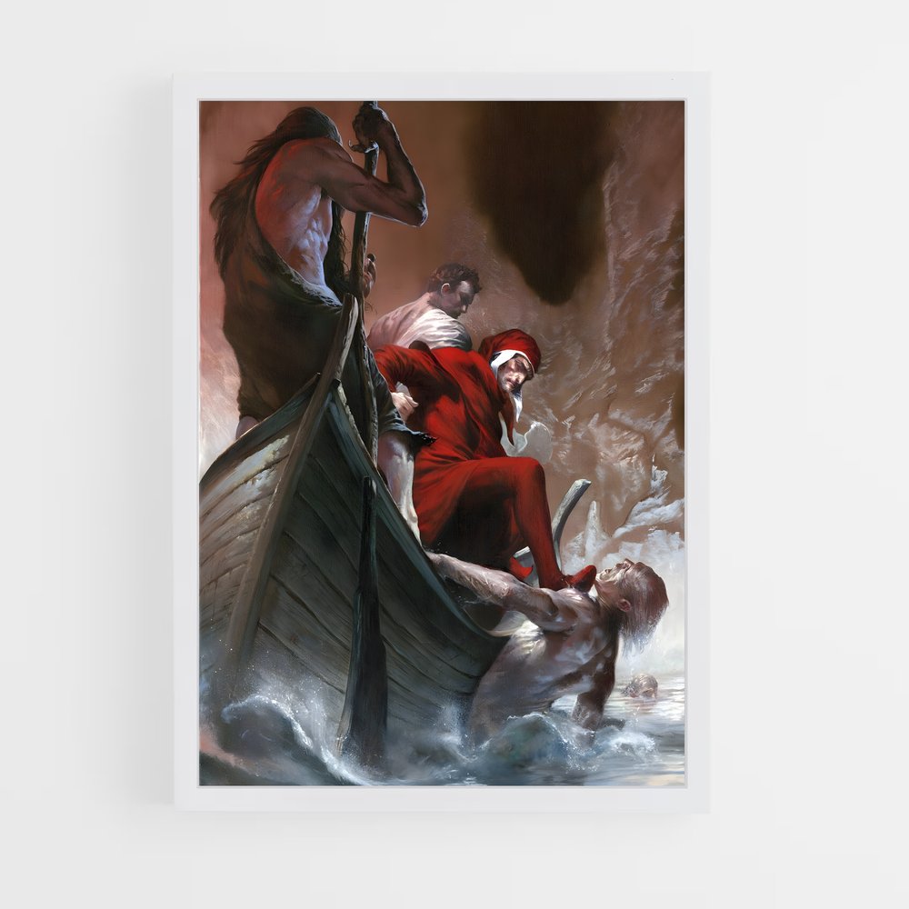 ap-dante alighieri-3 cadre Blanc