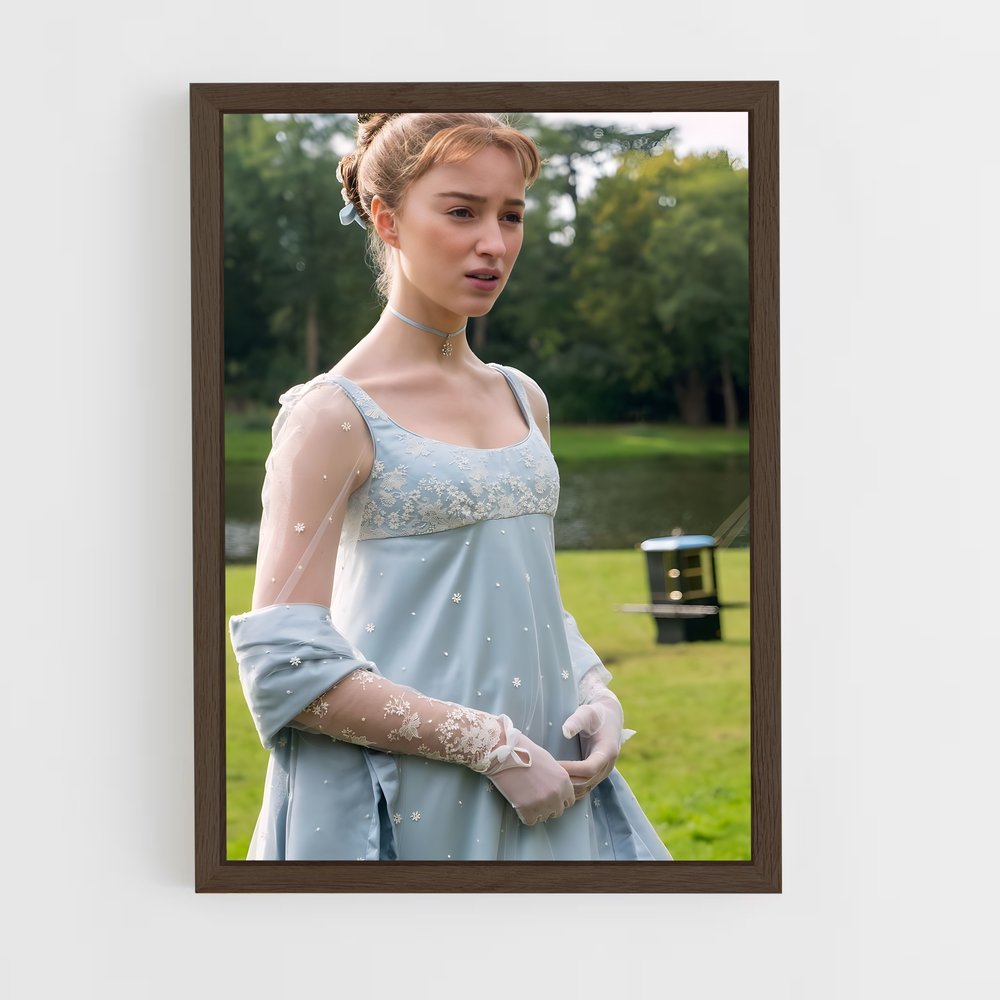 ap-daphne bridgerton-1 cadre Bois foncé