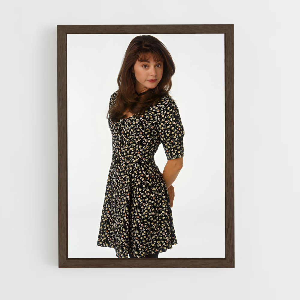 ap-daphne moon-1 cadre Bois foncé