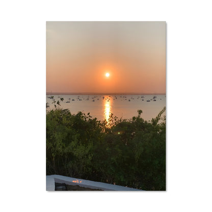 Poster Coucher de Soleil à Dar es Salaam